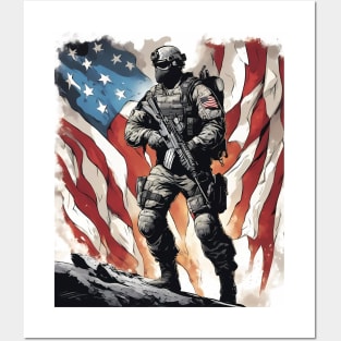 Tactical Soldier Posters and Art